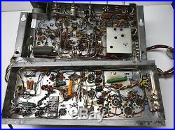 Vtg 1960s Fisher Stereo Tube Amplifier & Preamplifier 6BQ5 460-A 460-T Electra V