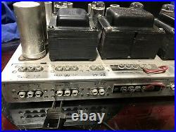 Vtg 1960s Harman Kardon Award Series A50K Tube Amplifier Amp Working Sold As Is
