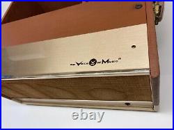 Vtg 60s VM Voice of Music Mono Tube Amplifier/ Speaker Stereo Twin 168 Rebuilt