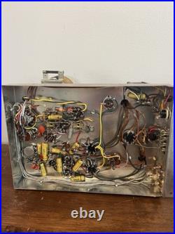 Vtg Guild Grafonola AM/FM Vacuum Tube Amplifier Inputs Work, Radio Not Working