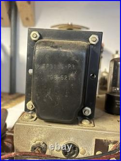 Vtg Guild Grafonola AM/FM Vacuum Tube Amplifier Inputs Work, Radio Not Working