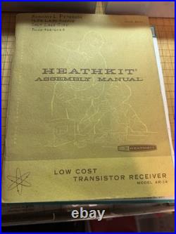 Vtg Heathkit & Stromberg-Carlson Tube Amp Collect Manuals, Transform. Chassis