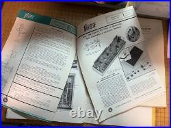 Vtg Heathkit & Stromberg-Carlson Tube Amp Collect Manuals, Transform. Chassis