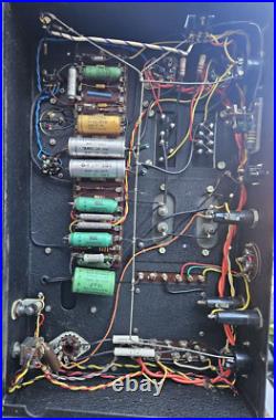 Vtg RARE 1950's GEC UK EL34 Power Amplifier Mullard TUBE PARTRIDGE Transformer