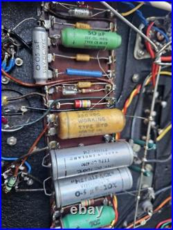 Vtg RARE 1950's GEC UK EL34 Power Amplifier Mullard TUBE PARTRIDGE Transformer