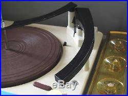 Vtg RCA Aqua Tube Amp Record Player 50s 60s Hi-Fi MCM Stereo Console Jimmy O