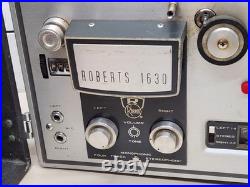 Vtg Roberts 1630 Stereo Tube Amp Reel-to-Reel Tape Player Recorder Rheem READ