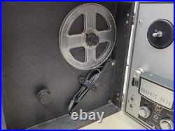 Vtg Roberts 1630 Stereo Tube Amp Reel-to-Reel Tape Player Recorder Rheem READ