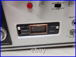 Vtg Roberts 1630 Stereo Tube Amp Reel-to-Reel Tape Player Recorder Rheem READ