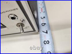 Vtg Roberts 1630 Stereo Tube Amp Reel-to-Reel Tape Player Recorder Rheem READ