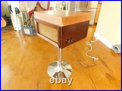 Vtg Voice Of Music Record Player Tube Amp 3 Speakers Restored Watch It Play