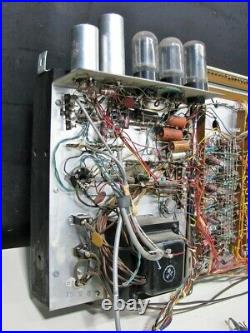 Vtg. Wurlitzer Amplifier with 30+ Tubes Model 501273 12FQ8 + 6L6GC Tubes