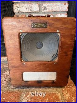 WEBSTER-CHICAGO Model 166 Harp/Guitar Amp 1952 Vintage (Project) Working tubes