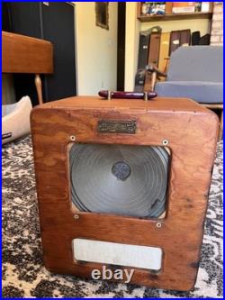 WEBSTER-CHICAGO Model 166 Harp/Guitar Amp 1952 Vintage (Project) Working tubes