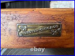 WEBSTER-CHICAGO Model 166 Harp/Guitar Amp 1952 Vintage (Project) Working tubes
