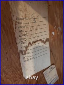 WEBSTER-CHICAGO Model 166 Harp/Guitar Amp 1952 Vintage (Project) Working tubes