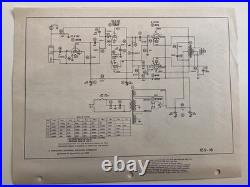 WEBSTER-CHICAGO Model 166 Harp/Guitar Amp 1952 Vintage (Project) Working tubes