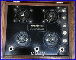 Westinghouse Aeriola Sr. Amplifier Type AC 1920s Antique Radio Audio Amp withTubes Westinghouse Aeriola Sr. Amplifier Type AC 1920s Antique Radio Audio Amp withTubes