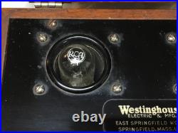 Westinghouse Aeriola Sr. Amplifier Type AC 1920s Antique Radio Audio Amp withTubes