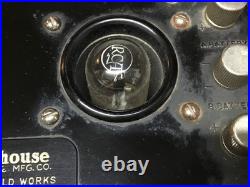 Westinghouse Aeriola Sr. Amplifier Type AC 1920s Antique Radio Audio Amp withTubes Westinghouse Aeriola Sr. Amplifier Type AC 1920s Antique Radio Audio Amp withTubes
