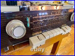 Working And Re-capped Vintage Grundig So 112us Tube Amp And Tuner For Parts