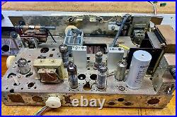 Working And Re-capped Vintage Grundig So 112us Tube Amp And Tuner For Parts