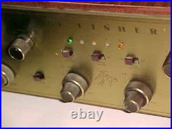 X-202 Fisher Master Control Tube Amplifier Vintage Classic Tube Amp