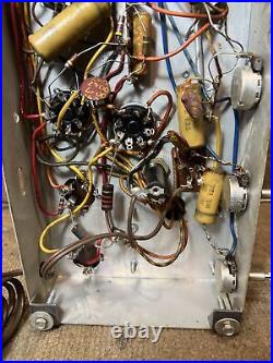 Zenith Chassis 5Z21 Mono Tube Amplifier 12AX7 2 6V6GT 5Y3GT 6J5 Tested Working